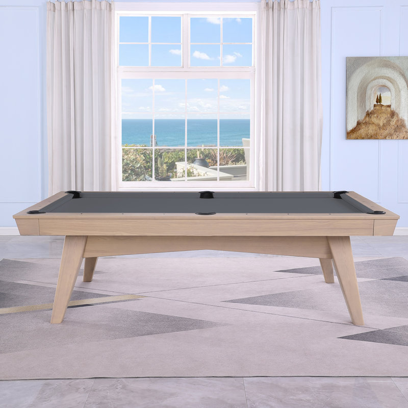 Table de billard Modulite HomeSaison, Bois flottant, Gris anthracite résistant à l'eau, 8'