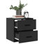 40cm W Metal Bedside Table-323431180