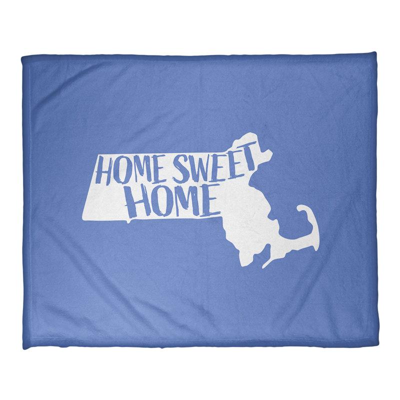 Jeté polaire home massachusetts, l 52,5 po x L 62,5 po, Rose
