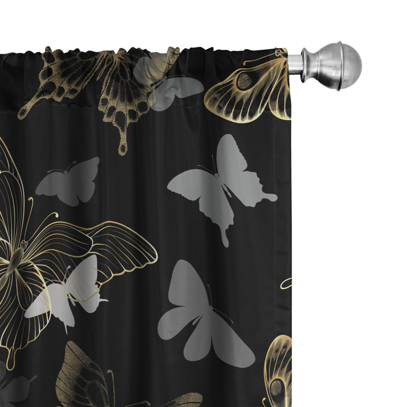 Lequire Semi Sheer Curtain Pair