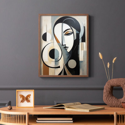 WOMEN Series XXX - reproduction encadrée de qualité supérieure - prête à être accrochée - aucun clou requis