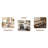 Comfortable Dining Chairs, Solid Wood Pu Modern Set For Kitchen Home