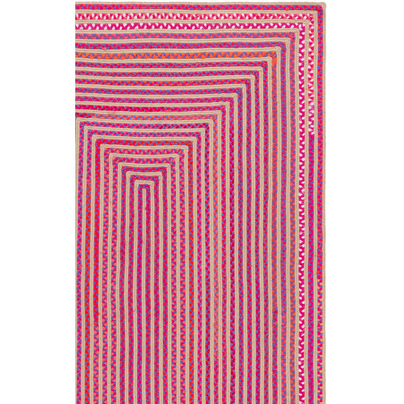 Adric Hand Woven Performance Abstract Rug, Rectangle 5' x 8'