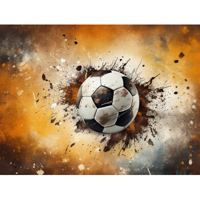Édredon soccer et literie brun
