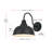 Aron Outdoor Wall sconce in Black
