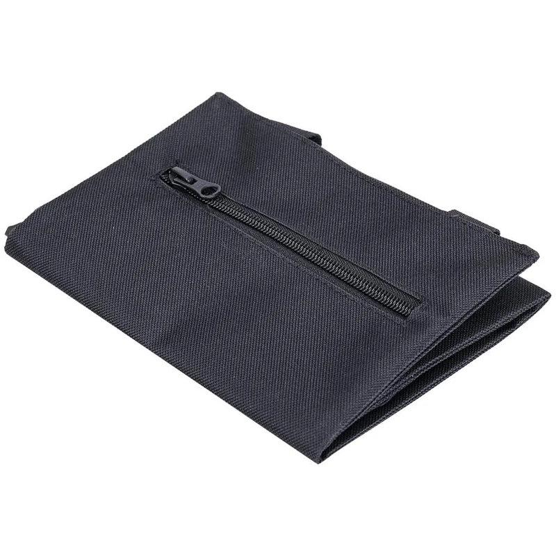 Sacs de sable de yoga - Sac double avec sac imperméable intérieur, accessoire pour ajouter du poids et du soutien, Noir