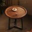 Table basse monocouche ronde