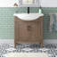 Arlowene 30" Freestanding Single Bathroom Vanity with Ceramic Top-956549733-999969615