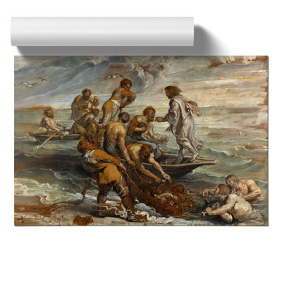 The Miraculous Fish Drought by Peter Paul Rubens - No Frame Painting