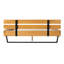 Structure de lit en bois de pin-2004555138