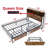 Yasira Metal Storage Bed-1360545225
