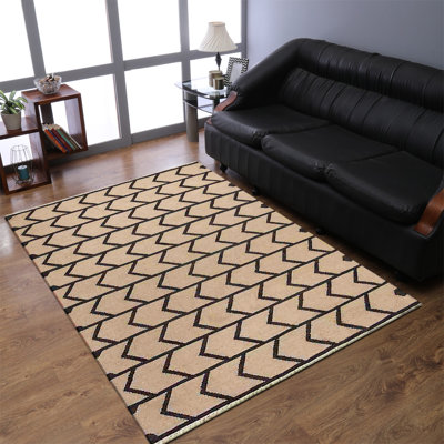 Tapis kilim en laine tissés à la main et à plat Alisia 