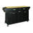 Jonah Solid Wood Top Kitchen Island-1964954344