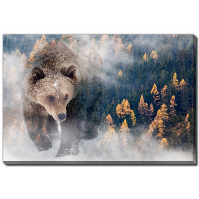 Art sur toile, "Bear domaine"