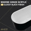 Chand 66.9'' x 31.5'' Soaking Acrylic Bathtub