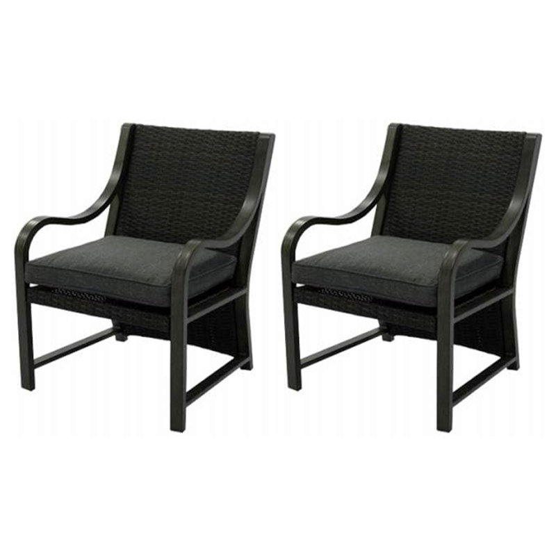 Chaise avec accoudoirs de patio rembourrés Four Seasons
