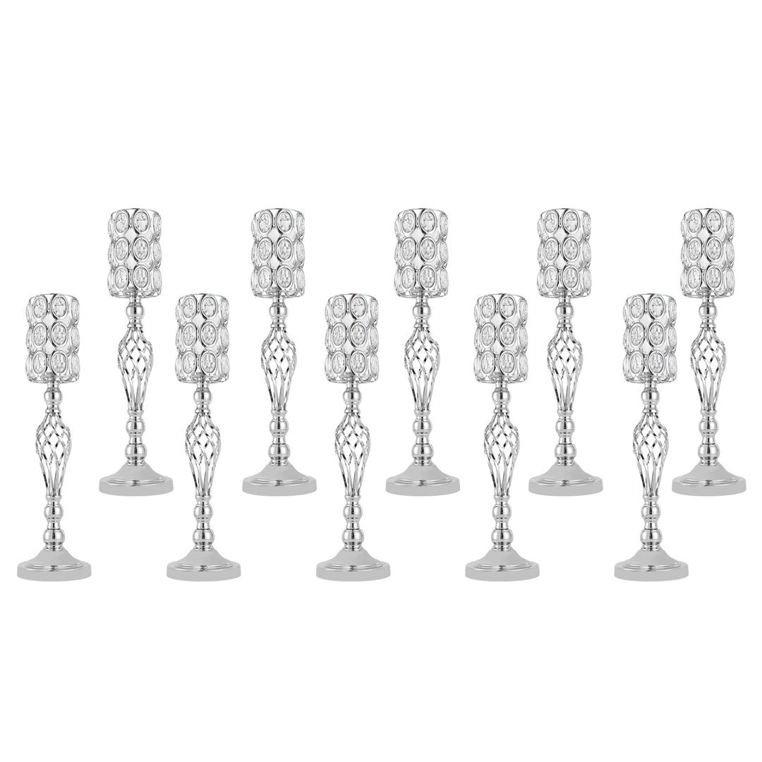 Metal Table Vase (Set of 10) Rosdorf Park 
