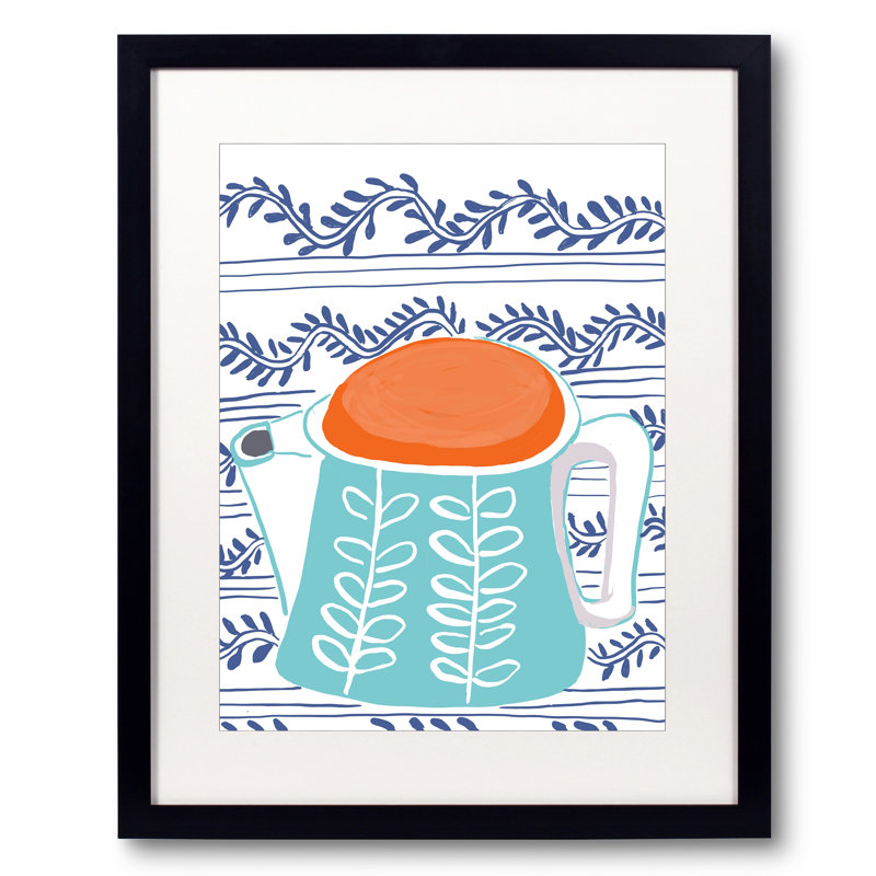 Tea Pot Print by Deborah Blum, 32" H x 24" W