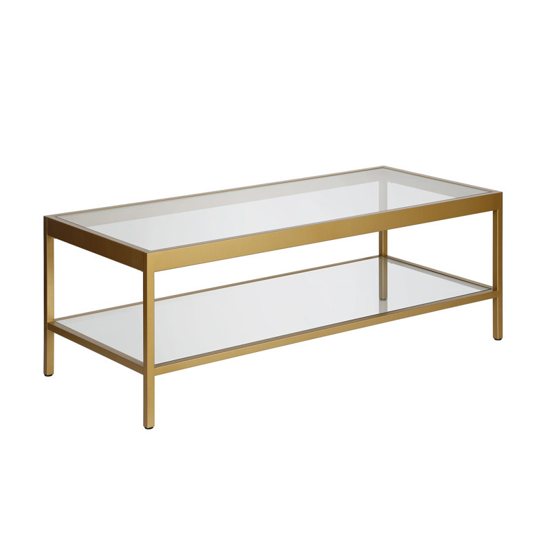 Nave 3 - Piece Glass Top Living Room Table Set