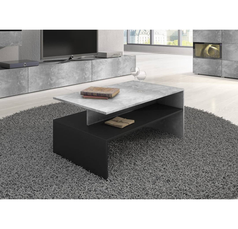 Mel Sled Coffee Table with Storage