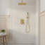 Ensemble de système de douche de plafond avec douchette 12 po