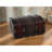 Hosley Decorative Wooden Storage Box with Leather Clasp 9 Inch Long. Ideal Gift for Wedding Special Occasion Study Home Den Dorm Spa Aromatherapy Settings Memories