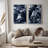 Framed Canvas wall Art, Vintage Abstract Wall pirnts for Bedroom-355245137-355245136
