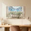 Baignoire de salle de bain, fleurs, montagnes, paysage de neige-1586732222-1586732195-1586732220