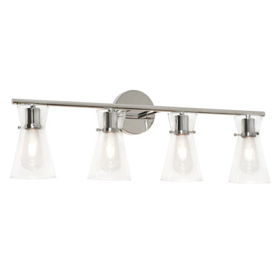 4 - Light Dimmable Vanity Light