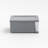 Wayfair Basics® Alina Stackable Storage Bin W/ Drawer, Grey-1216795445