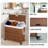Wicker Laundry Hamper With Handles-1291861597