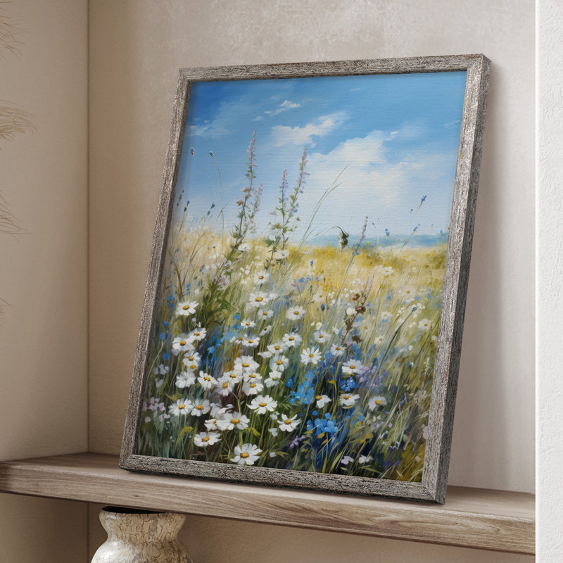 Reproduction encadrée FLORAL Series Rex - bois massif, H 30 po x l 24 po