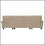 Canapé en forme de U rembourré nubby, conception de chaise double confortable avec accoudoirs rembourrés-428437190