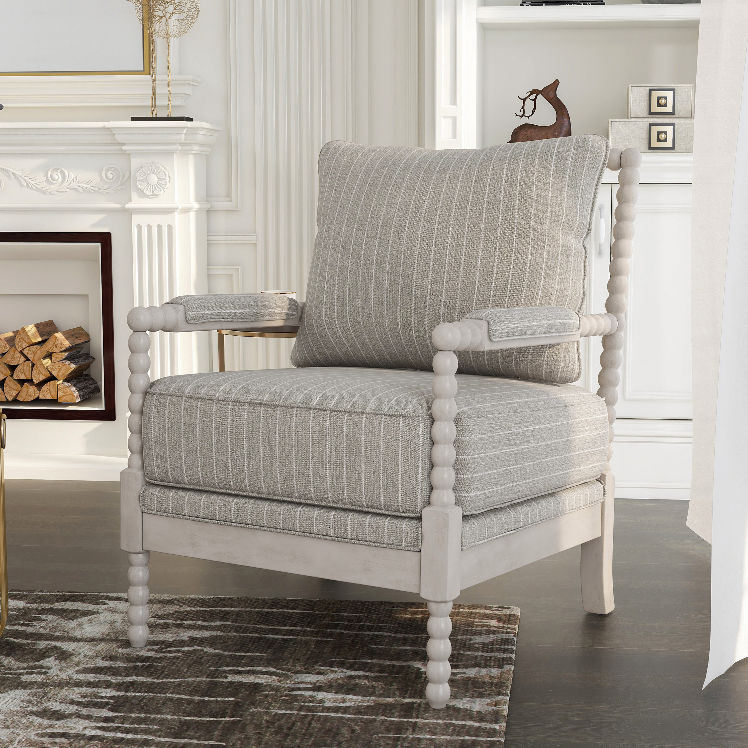 Dakota Fields Antanette 26.5" W Polyester Armchair - Wayfair Canada