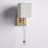Lizbeth 1-Light Dimmable Steel Wallchiere -1214832242