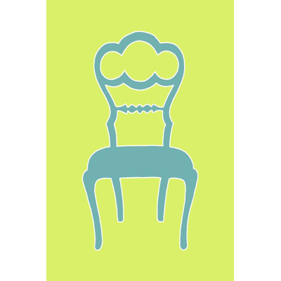 " Small Graphic Chair IV (U) " by Chariklia Zarris