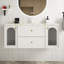 Ensemble de meuble-lavabo simple 48 po avec plateau en terrazzo Eugonda