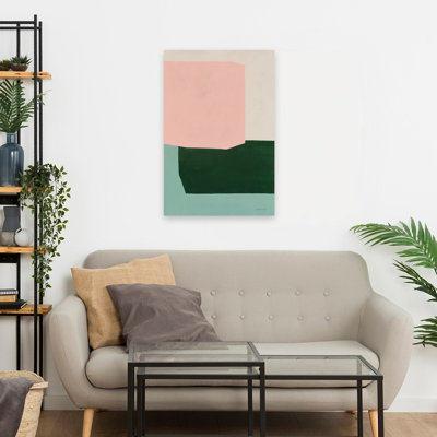 Art abstrait et turquoise Chroma