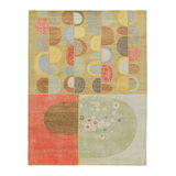 Handmade Kilim Silk and Wool Geometric Area Rug