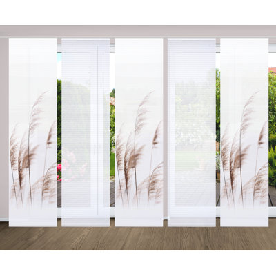 Semi Sheer Sliding Panel
