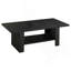 Ensemble de tables basses 3 pièces Black Oak