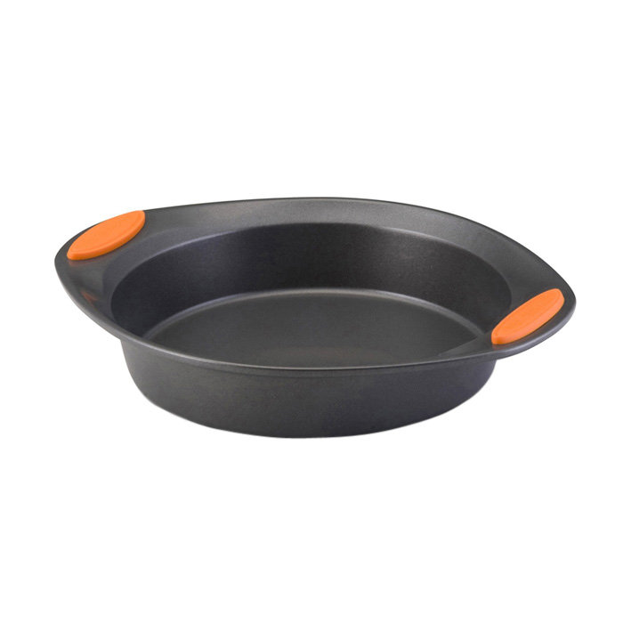 Rachael Ray Yum-O Nonstick Bakeware Oven Lovin’ Round Cake Baking Pan, 9 Inch Rachael Ray