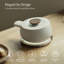 Ensemble à fondue autochauffant Fondi - blanc jasmin-131257712