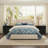 Waynesville Modern 30"W 3-Drawer Oak Wood Fully Assembled Nightstand with Built-In Powerstation and USB-123031974