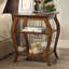 Table de bout moderne avec 2 tablettes, table d'appoint-694674510-694674505