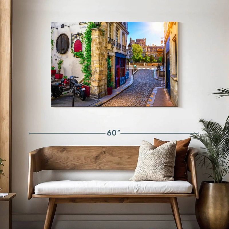 Hannes, vieille rue parisienne, H 30 po x l 45 po