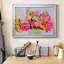 «Saturated Spring Blooms I», peinture sur toile encadrée-920020036-920020034