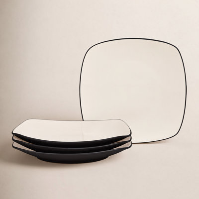 Noritake Colorwave Square Dinner Plates, 10-3/4"