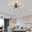 10-Light 78cm Semi Flush Mount
