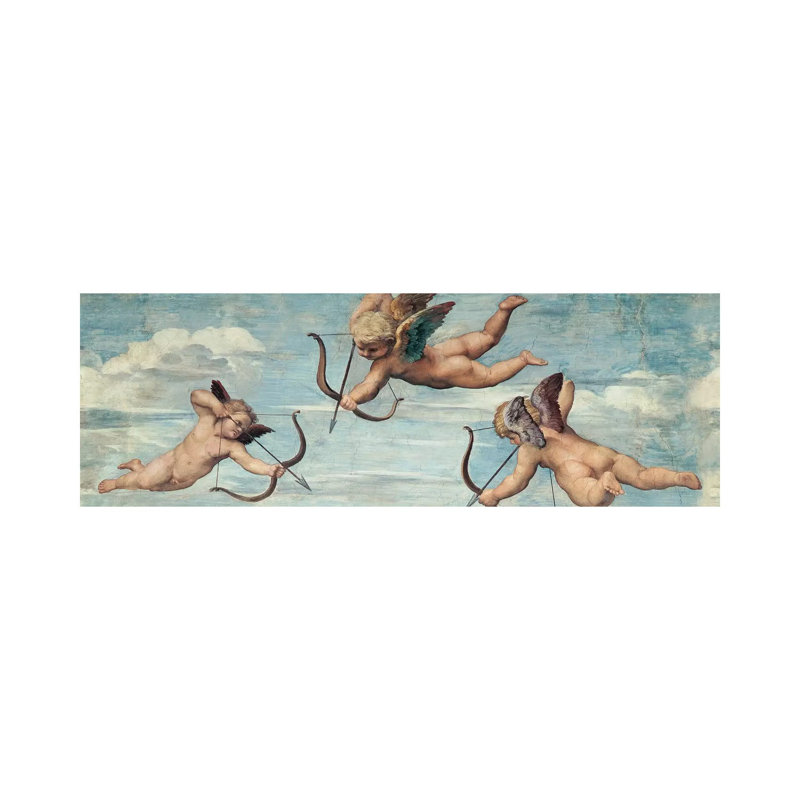 Trionfo Di Galatea by Raphael - Panoramic Gallery-Wrapped Canvas Giclée on Canvas, Canvas